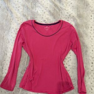 Liz Claiborne Fuchsia Long Sleeve Top